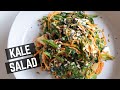 KALE SALAD RECIPE | Kale with Pickled Ginger and Sesame Ginger Dressing