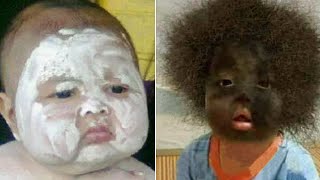 Try Not To Laugh : Funny Babies Makeup The Fisrt Time | Funny Videos
