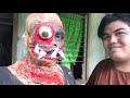 halloween make up challenge ni @bakangvlog with my make up artist dambu my sister