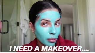 EXTREME AT HOME MAKEOVER (hair, shower, nails, makeup, outfit)