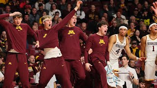 Highlights: Minnesota Basketball Knocks Off #20 Michigan in OT