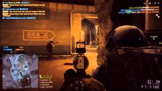 Battlefield4: .44 Magnum KILL STREAKS! One shot One kill  #1　BF4　44マグナムヘッドショットキルストリーク