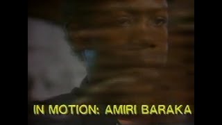 In Motion: Amiri Baraka (Videocassette, 1983)