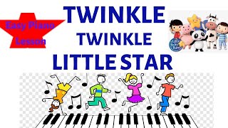 How to Play Twinkle Twinkle Little Star|| Piano Lesson foe Kids|| Primary Music Lesson||