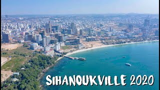 SIHANOUKVILLE DRONE FOOTAGE2020 / カンボジアのリゾートエリア、シアヌークビルの空撮2020