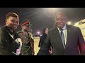 president ramaphosa arrives in dubai united arab emirates uae for the united nations cop28