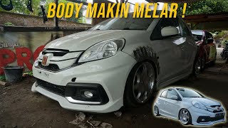 Proses Reparasi (Wide Body) Fender si Brio dari NOL sampai JADI