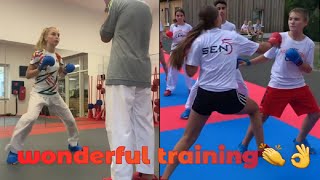 Skill training (Kazami Tsuki) and some other techniques | karate kumite 🥋