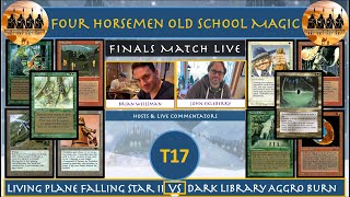 4HM Old School Magic T17 Finals Match Live Hosted \u0026 Commentated by Brian Weisseman \u0026 John Ekleberry