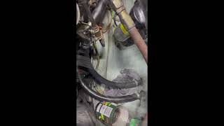 Mercedes 350 SL (R107) power steering fluid service