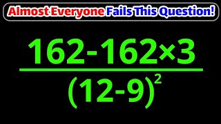 This simple Math Problem Tricks Everyone!