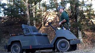 1985 Yamaha G1 Golf Cart - Used for outdoor and hunting use, watch.