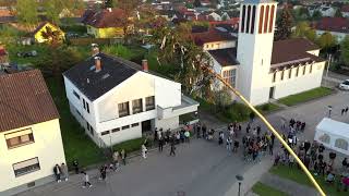 Maibaum Aufstellen Stoob