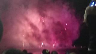 おんまく祭り　２０１４　花火　愛媛県今治市