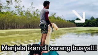 KEMBALI MENJALA IKAN DISPOT YANG BANYAK BUAYA NYA