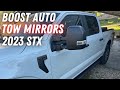 Boost Auto Parts Ford F-150 Tow Mirrors Install  and Review