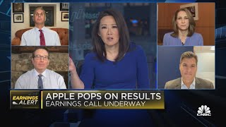 Earnings alert: Apple on the move after earnings