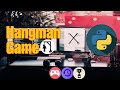 Hangman Game with Python | Beginner Python Project | Crazy Coders