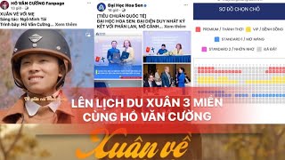 Live Trưa 17/01: Cập Nhật Thông Tin Show Diễn Hồ Văn Cường