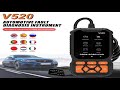 v520 2025 new obd2 scanner professional auto engine system lifetime free automotive dtc lo