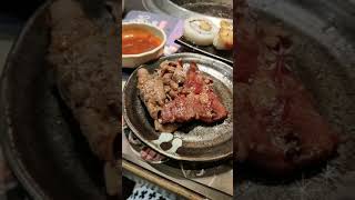 台中美食 #燒肉吃到飽 CP值超高的 #石頭燒烤！ 獨特沾醬超棒棒！🥓🥩😋😋👍👍👍