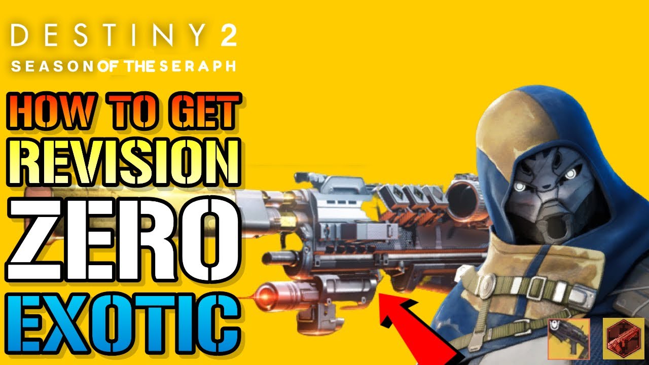 Destiny 2: How To Get The Revision Zero! EXOTIC Pulse Rifle"Operation ...