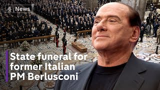 Silvio Berlusconi state funeral missed by world leaders