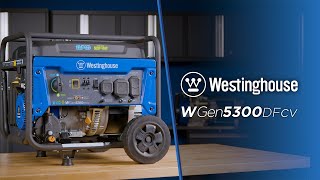 WGen5300DFcv Generator by Westinghouse