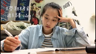 準備大學期末考 | (pretend to)study for final vlog：念書日常📖、南陽街吃吃逛逛🍜