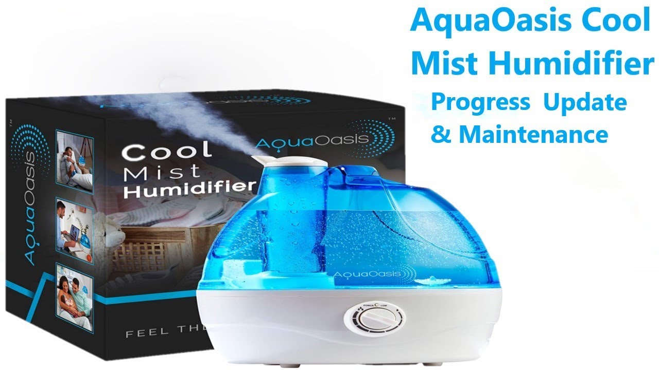 AquaOasis Mist Humidifier Progress Update & Maintenance - YouTube