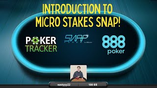 An Introduction to Micro Stakes on 888poker - 5/10NL SNAP (Zoom)! How Weak is the Pool Really?!