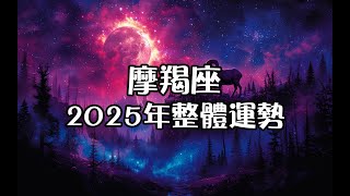 摩羯座2025年整體運勢