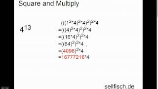 Square and Multiply