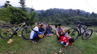 Daily MTB Ride to 1 Lac Chock Bhaluwa II Village Tour by MTB Nepal//