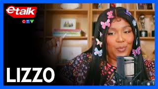 Lizzo bonds over BTS with Lainey | Etalk Interview