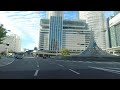 名古屋日曜朝ドライブ 大須 栄から名古屋駅を北へ2020 morning drive in nagoya japan osu sakae nagoya station