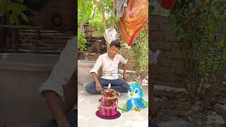 🎂Happy Birthday🐦Tuni Chidiya 🐥#youtubeshorts #shortsfeed #shorts #viral #chidiyakikahani #trending