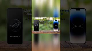 Asus ROG phone 7 ultimate VS iphone 14 pro max display comparison
