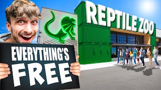 I Opened A Free Reptile Zoo!