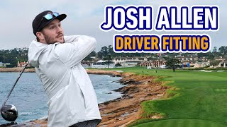 NFL Quarterback Josh Allen’s Qi10 Driver Fitting | TaylorMade Golf