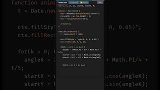 Create Circle Particles with HTML Canvas | HTML5 Canvas Tutorial #shorts #coding #JavaScript