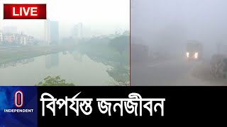 (LIVE) ঢাকায় ঘন কুয়াশা, উত্তরাঞ্চলে বইছে শৈত্যপ্রবাহ || Winter Situation