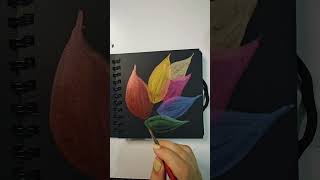 #easyart #leafart #artfeed #learning #youtube #youtubevideo #artlesson