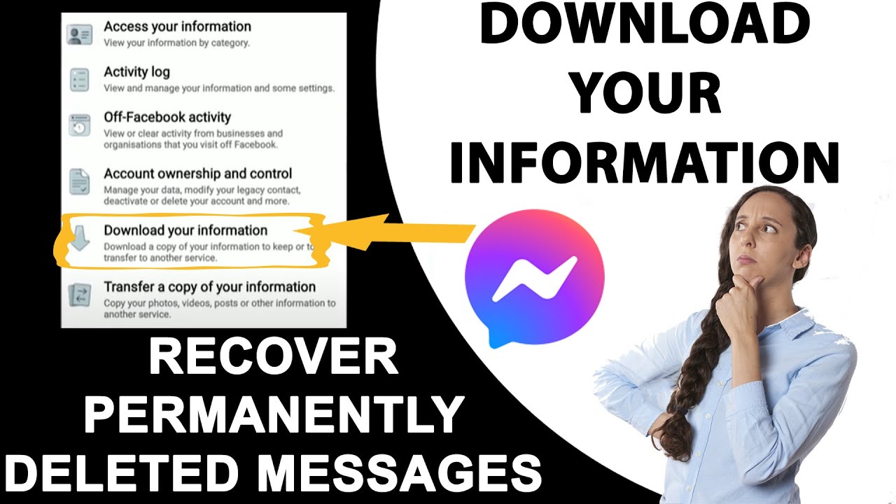 How To Recover Deleted Messages On Messenger? Retrieve Messenger MSG ...