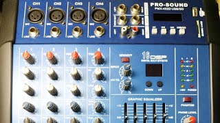 PRO-SOUND PMX-402D, reparatie \u0026 măsurare PUTERE