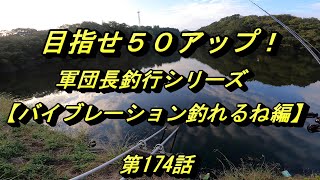 【バス釣り】「第174話　ＴＮはさすがの威力ですね編」《目指せ５０アップ！軍団長釣行シリーズ》