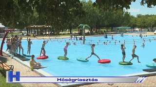 Hőségriasztás – ZTV Híradó 2024-06-19