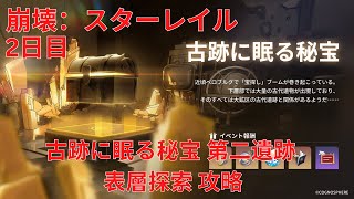 【崩壊：スターレイル】古跡に眠る秘宝 2日目 第二遺跡 表層探索 攻略【Honkai: Star Rail】