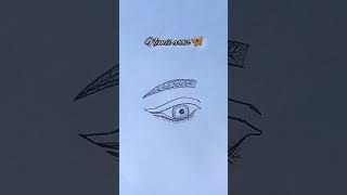 eyes drawing|#easy_drawing|#creative|#shorts