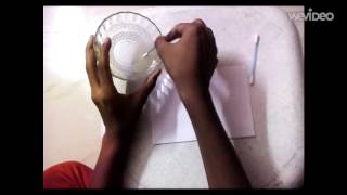 How to make invisible text on paper